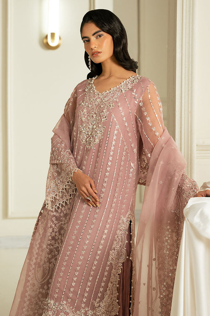 Cross Stitch | Wedding Collection 25 | ENCHANTED GARDEN -  Cross Stitch Ladies Clothes - Original Designer Dress - House of Maryam
