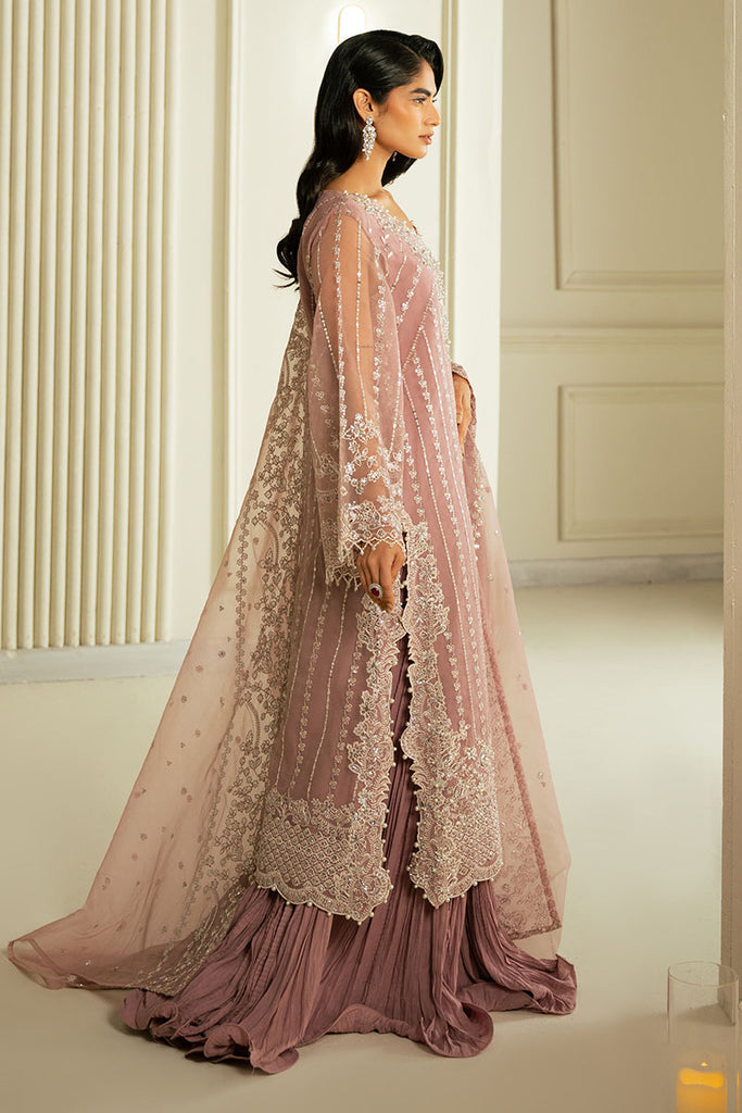 Cross Stitch | Wedding Collection 25 | ENCHANTED GARDEN -  Cross Stitch Ladies Clothes - Original Designer Dress - House of Maryam