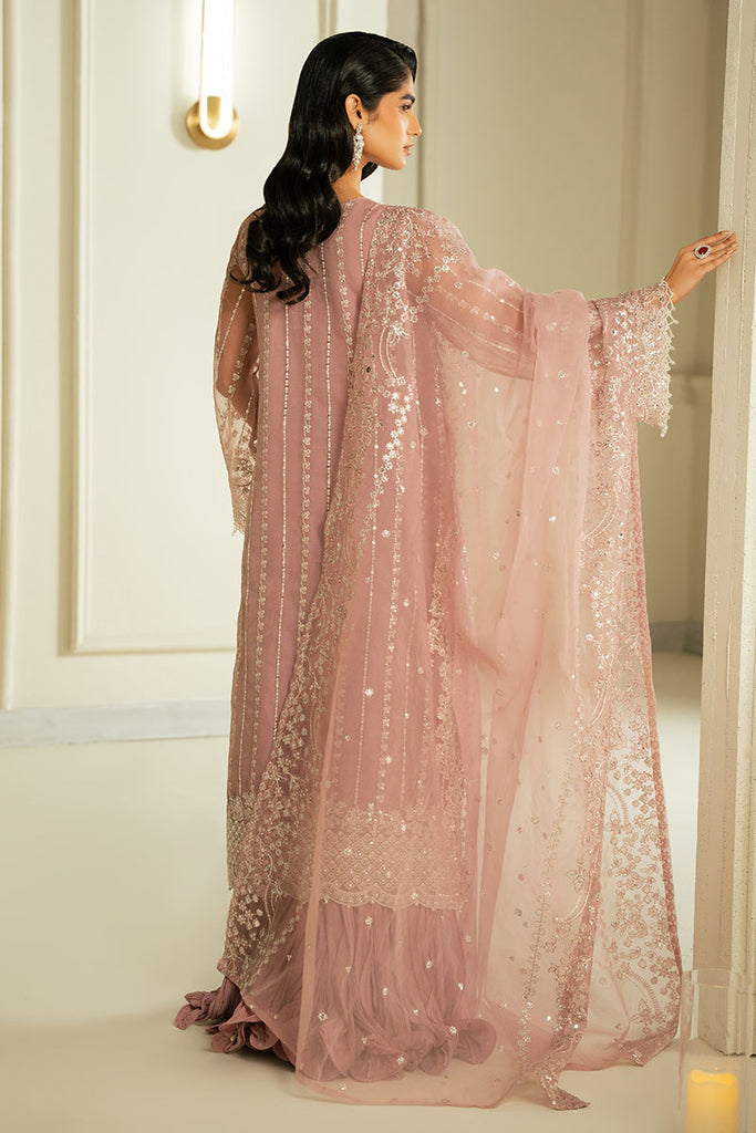 Cross Stitch | Wedding Collection 25 | ENCHANTED GARDEN -  Cross Stitch Ladies Clothes - Original Designer Dress - House of Maryam
