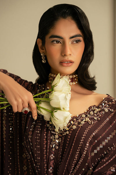 Cross Stitch | Wedding Collection 25 | POTENT MIST -  Cross Stitch Ladies Clothes - Original Designer Dress - House of Maryam