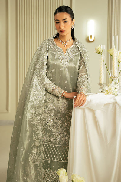 Cross Stitch | Wedding Collection 25 | MUTED MIRAGE -  Cross Stitch Ladies Clothes - Original Designer Dress - House of Maryam