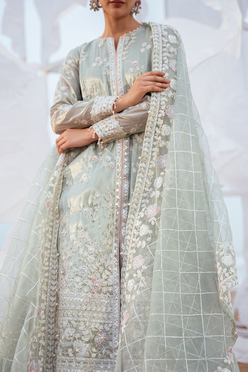 Cross Stitch | Wedding Pret | Whisper Dew-3PC Tissue Embroidered Pret