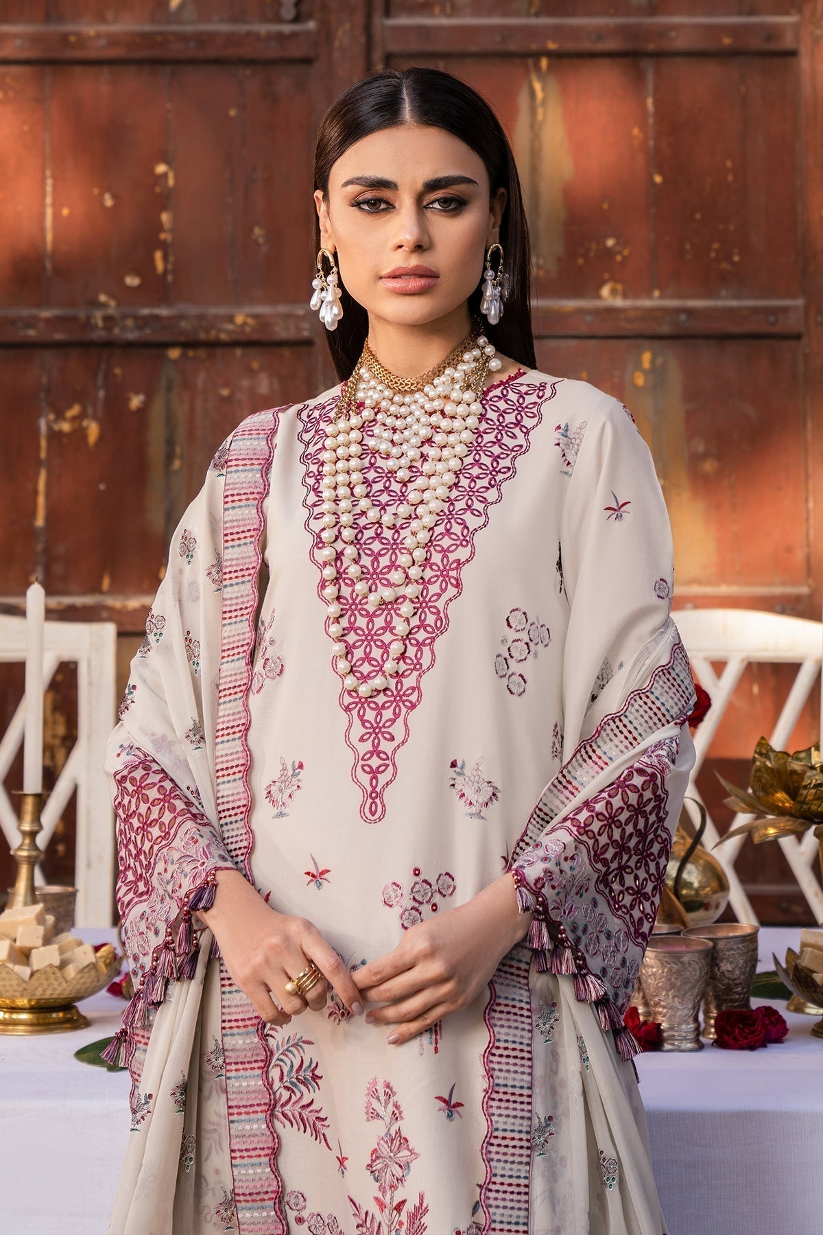 Alizeh | Rawayat Luxury Lawn 24 | Hayat -  Alizeh Luxury - Original Designer Dress - House of Maryam