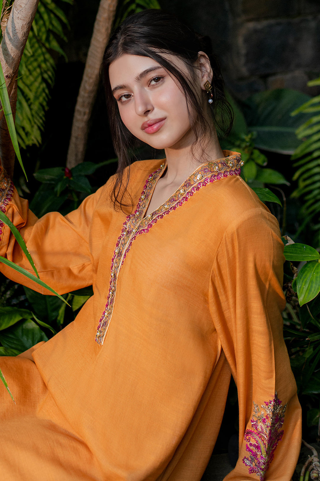 Zellbury | Winter Pret | Embroidered Kurta Trouser - 1289 -  Zellbury Women Signature Pret - Original Designer Dress - House of Maryam