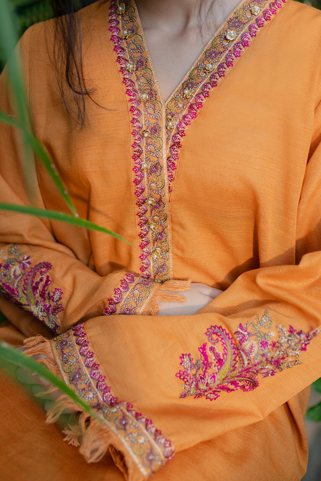 Zellbury | Winter Pret | Embroidered Kurta Trouser - 1289 -  Zellbury Women Signature Pret - Original Designer Dress - House of Maryam