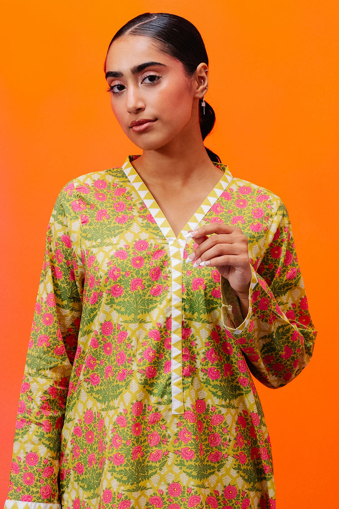 Zellbury | Summer Pret | Kurta - 2789 -  Zellbury Women Essential Pret - Original Designer Dress - House of Maryam