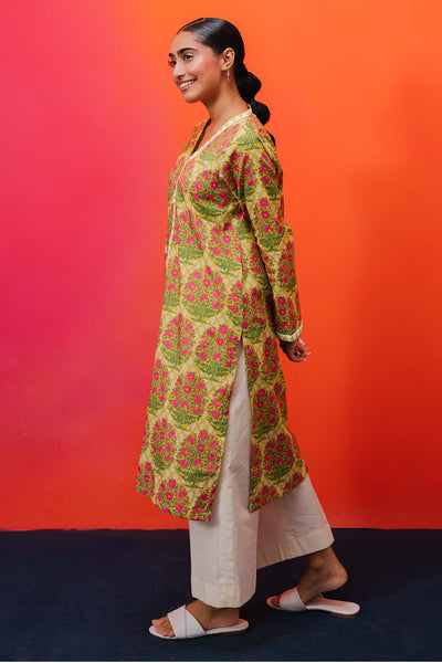 Zellbury | Summer Pret | Kurta - 2789 -  Zellbury Women Essential Pret - Original Designer Dress - House of Maryam