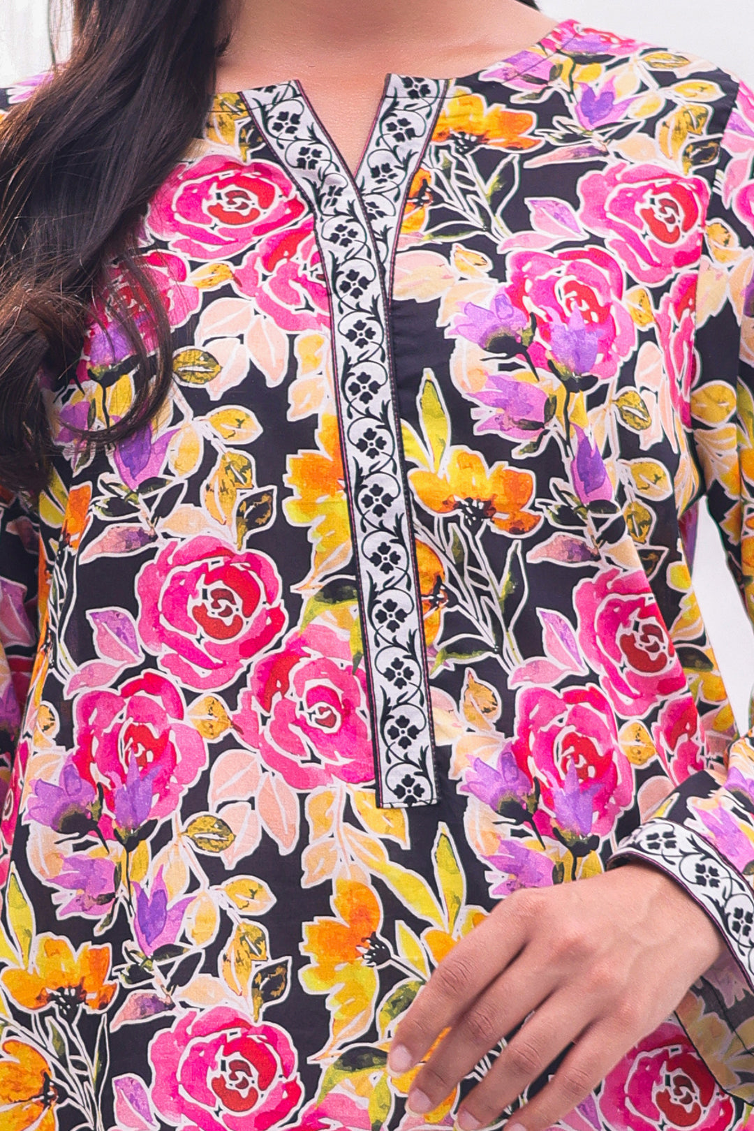 Zellbury | Summer Pret | Kurta - 2791 -  Zellbury Women Essential Pret - Original Designer Dress - House of Maryam