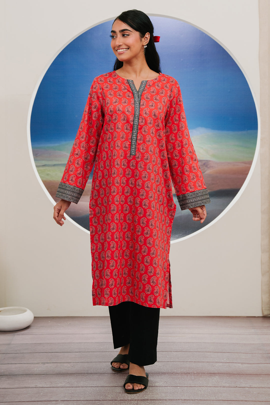 Zellbury | Summer Pret | Kurta - 2793 -  Zellbury Women Essential Pret - Original Designer Dress - House of Maryam