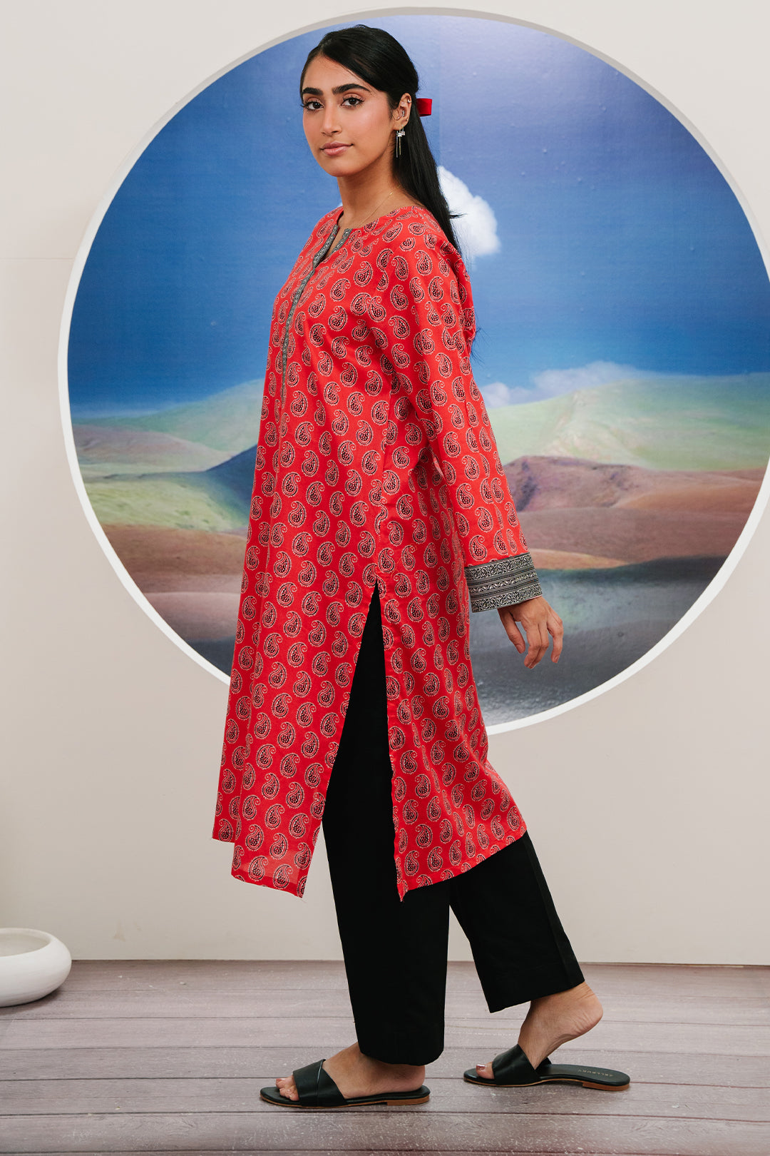 Zellbury | Summer Pret | Kurta - 2793 -  Zellbury Women Essential Pret - Original Designer Dress - House of Maryam