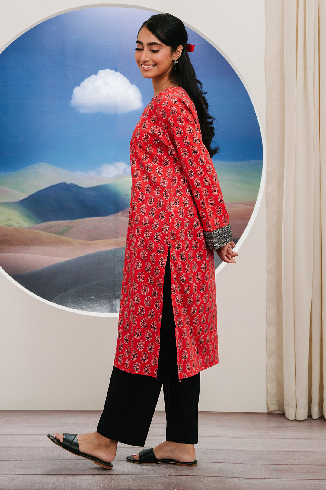Zellbury | Summer Pret | Kurta - 2793 -  Zellbury Women Essential Pret - Original Designer Dress - House of Maryam
