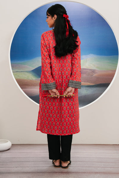 Zellbury | Summer Pret | Kurta - 2793 -  Zellbury Women Essential Pret - Original Designer Dress - House of Maryam
