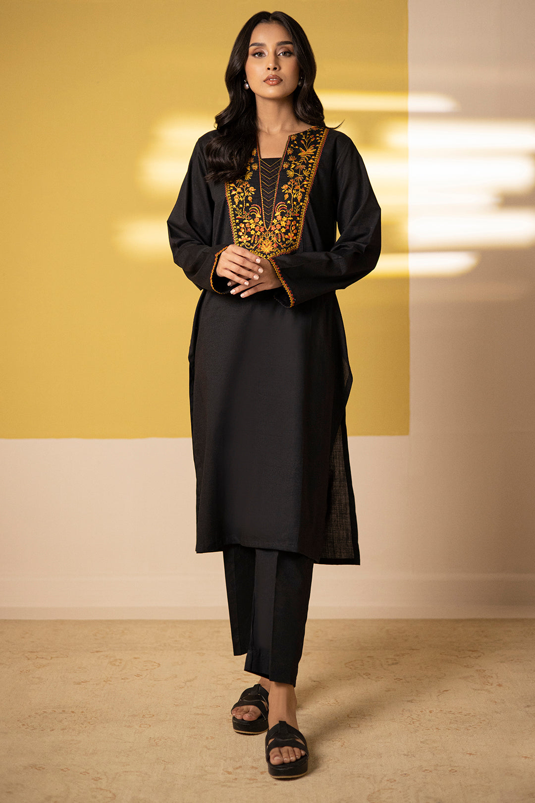 Zellbury | Summer Pret | Embroidered Kurta - 2795 -  Zellbury Women Essential Pret - Original Designer Dress - House of Maryam