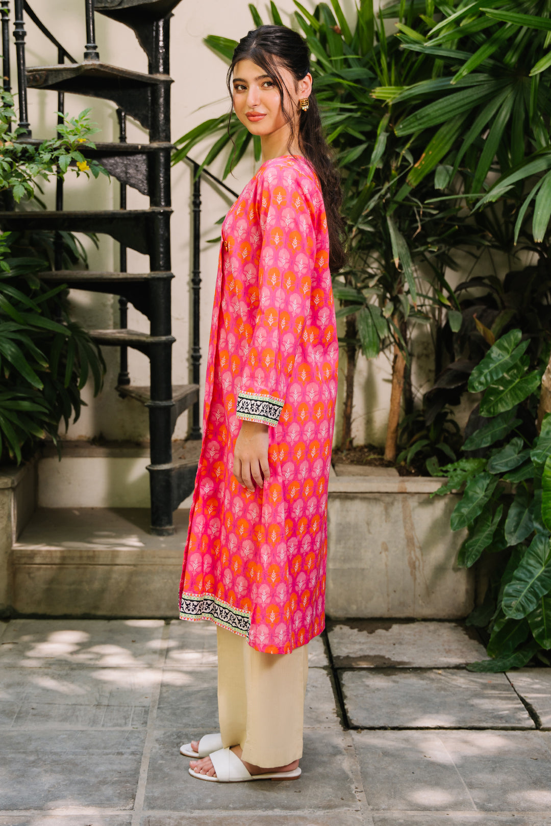 Zellbury | Summer Pret | Kurta - 2796 -  Zellbury Women Essential Pret - Original Designer Dress - House of Maryam