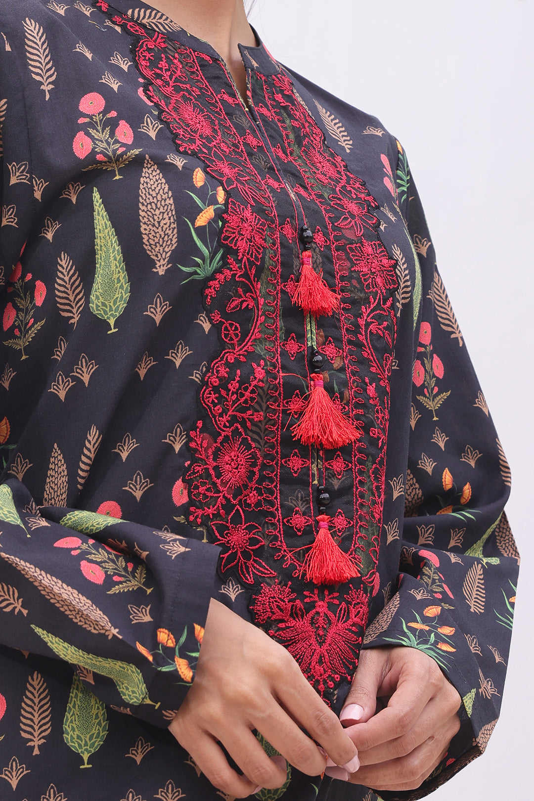 Zellbury | Summer Pret | Embroidered Kurta - 2800 -  Zellbury Women Essential Pret - Original Designer Dress - House of Maryam