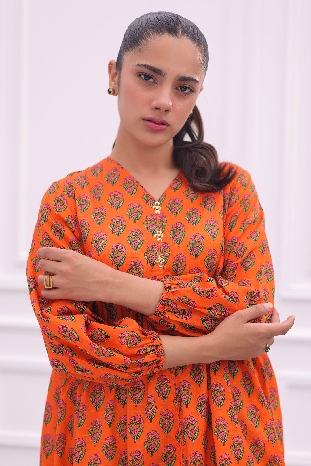 Zellbury | Summer Pret | Kurta - 2803 -  Zellbury Women Essential Pret - Original Designer Dress - House of Maryam
