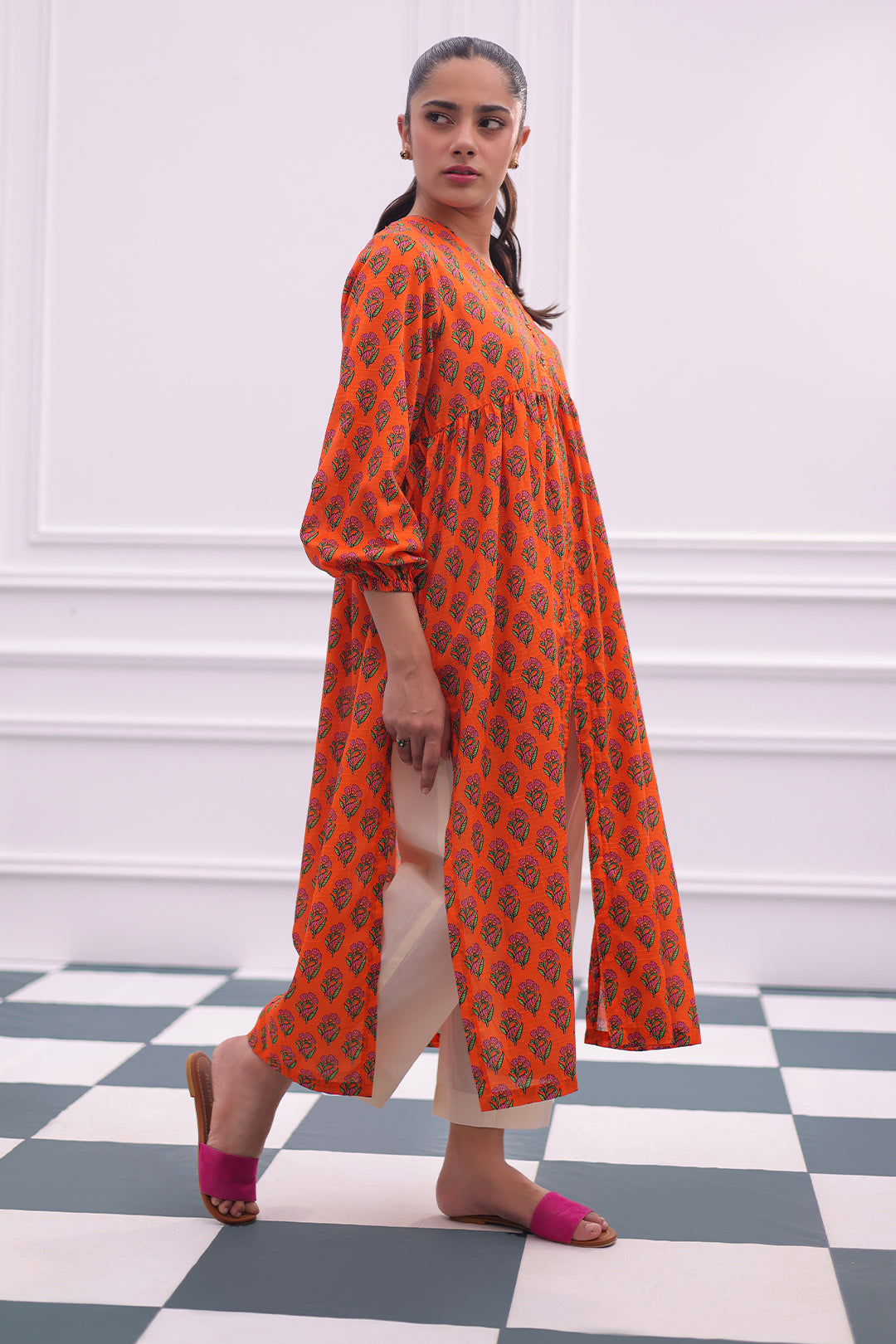 Zellbury | Summer Pret | Kurta - 2803 -  Zellbury Women Essential Pret - Original Designer Dress - House of Maryam