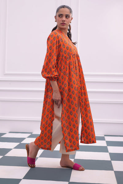 Zellbury | Summer Pret | Kurta - 2803 -  Zellbury Women Essential Pret - Original Designer Dress - House of Maryam