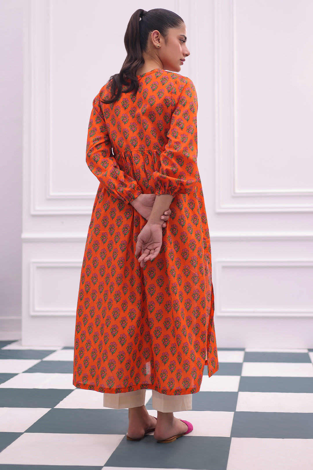 Zellbury | Summer Pret | Kurta - 2803 -  Zellbury Women Essential Pret - Original Designer Dress - House of Maryam