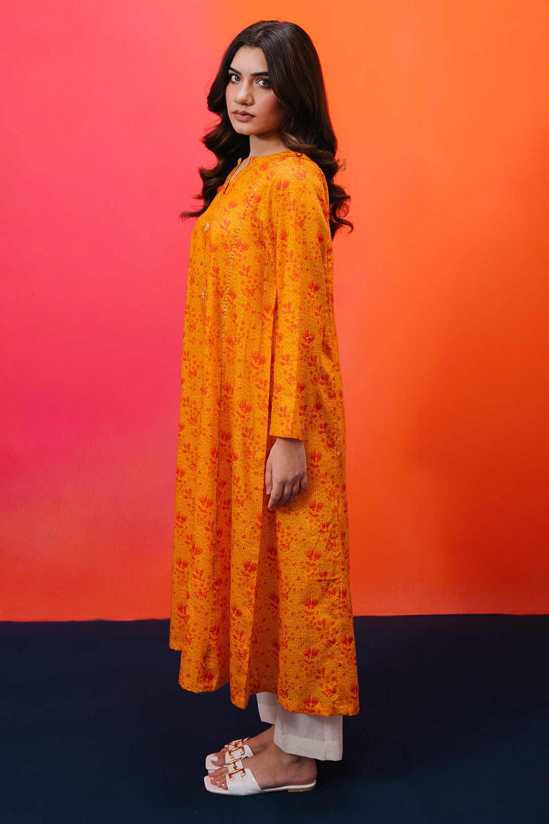 Zellbury | Summer Pret | Kurta - 2805 -  Zellbury Women Essential Pret - Original Designer Dress - House of Maryam