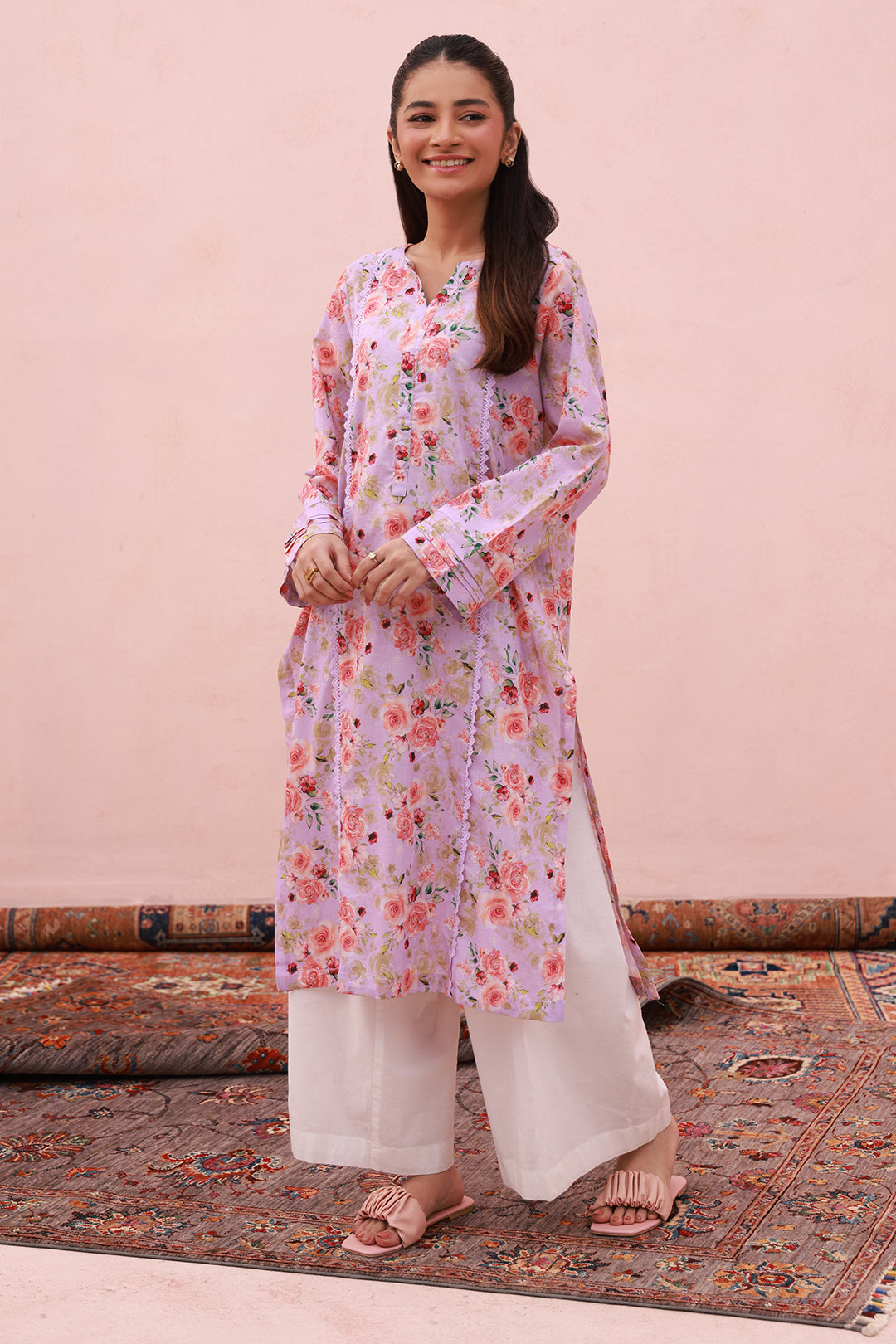 Zellbury | Summer Pret | Kurta - 2811 -  Zellbury Women Essential Pret - Original Designer Dress - House of Maryam