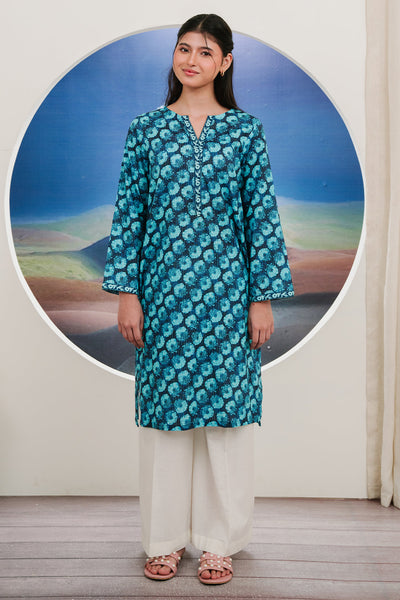 Zellbury | Summer Pret | Kurta - 2836 -  Zellbury Women Essential Pret - Original Designer Dress - House of Maryam