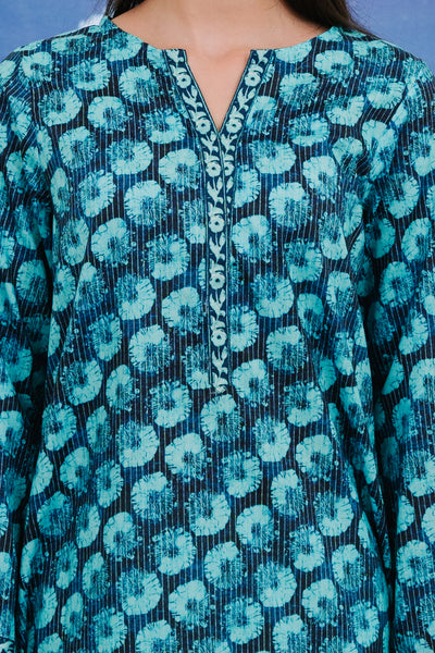Zellbury | Summer Pret | Kurta - 2836 -  Zellbury Women Essential Pret - Original Designer Dress - House of Maryam