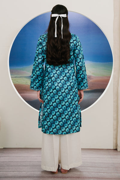 Zellbury | Summer Pret | Kurta - 2836 -  Zellbury Women Essential Pret - Original Designer Dress - House of Maryam