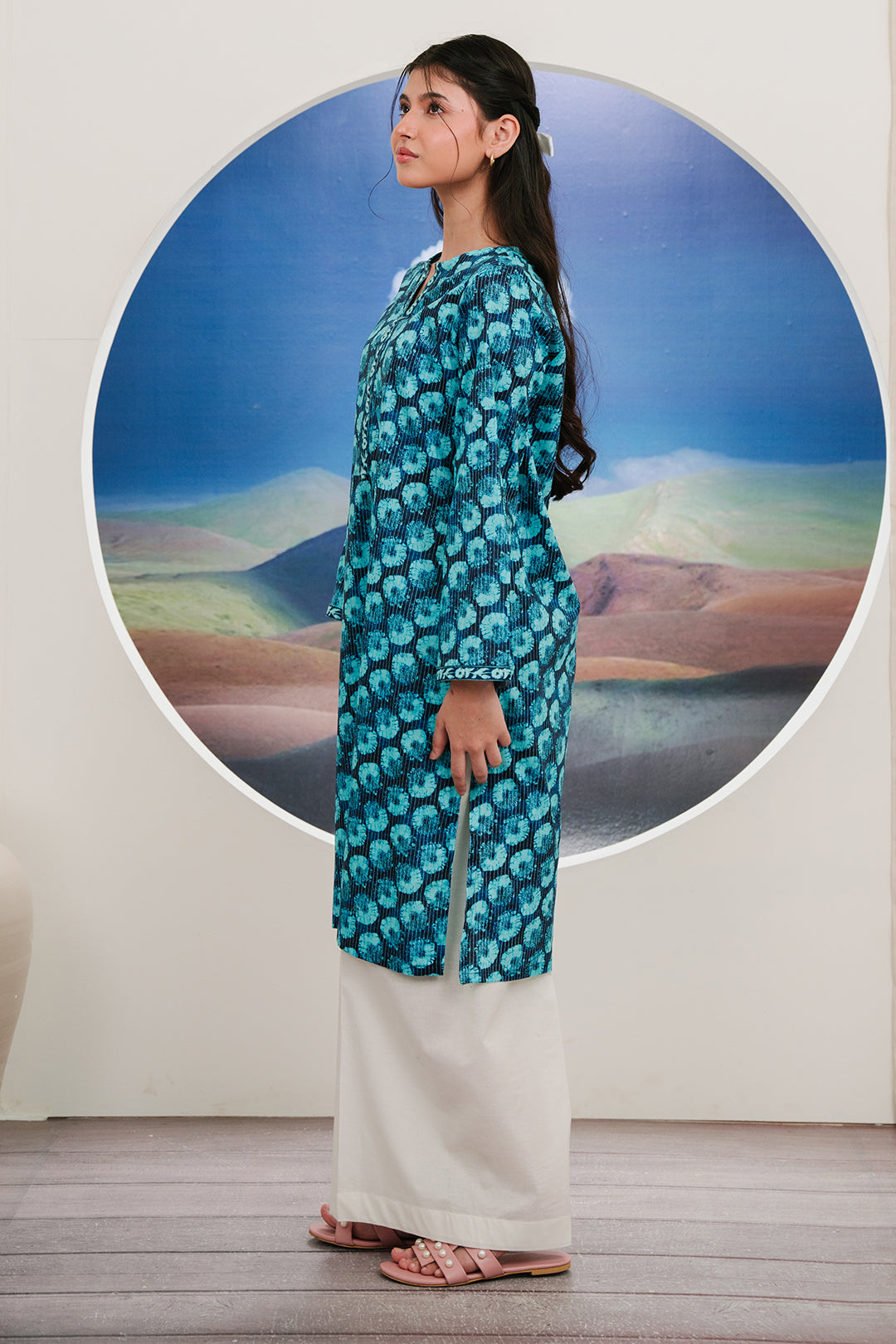 Zellbury | Summer Pret | Kurta - 2836 -  Zellbury Women Essential Pret - Original Designer Dress - House of Maryam