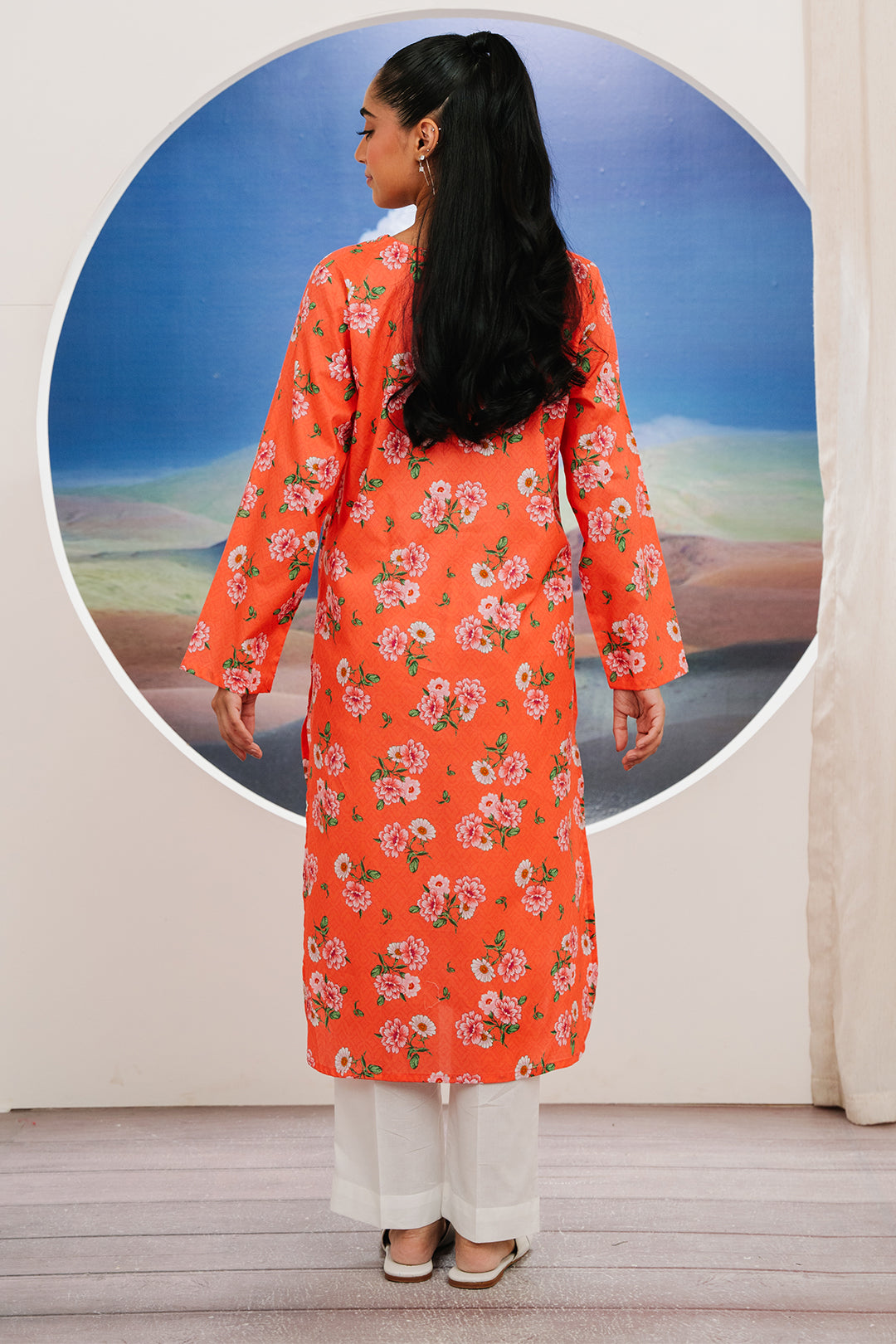 Zellbury | Summer Pret | Kurta - 2838 -  Zellbury Women Essential Pret - Original Designer Dress - House of Maryam