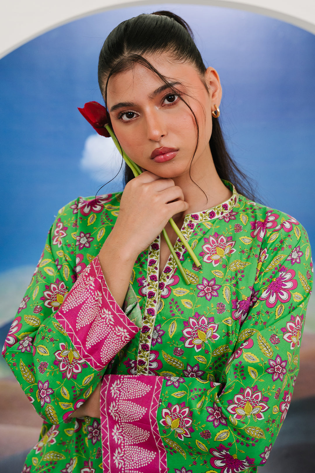 Zellbury | Summer Pret | Kurta - 2840 -  Zellbury Women Essential Pret - Original Designer Dress - House of Maryam