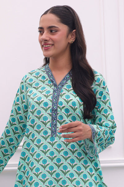 Zellbury | Summer Pret | Kurta - 2843 -  Zellbury Women Essential Pret - Original Designer Dress - House of Maryam