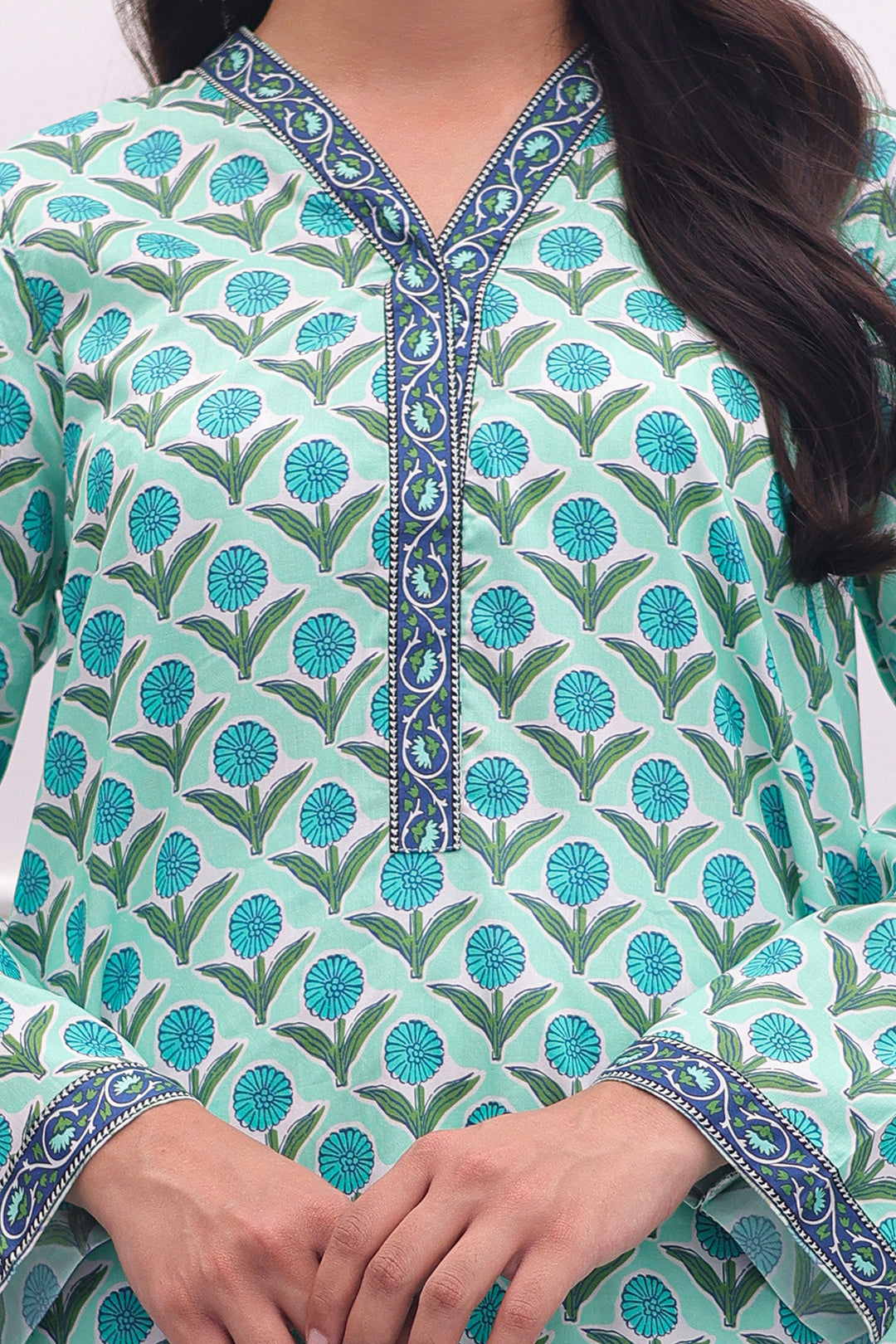 Zellbury | Summer Pret | Kurta - 2843 -  Zellbury Women Essential Pret - Original Designer Dress - House of Maryam