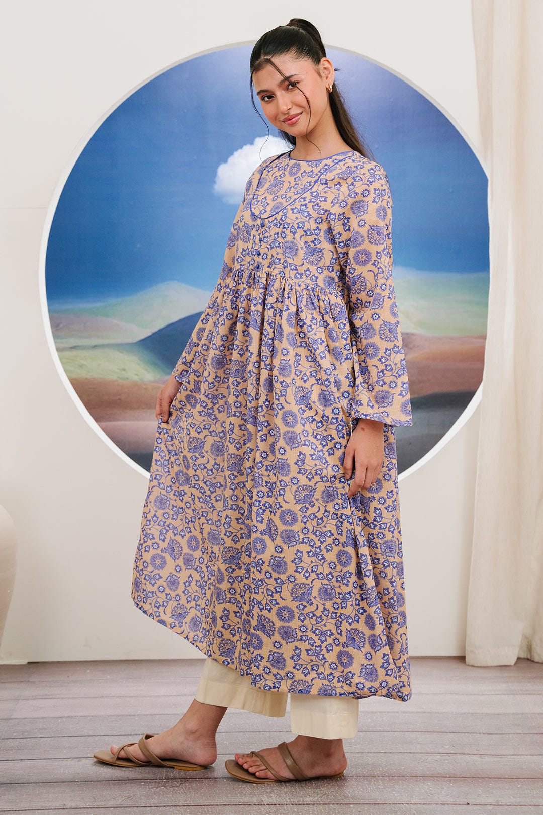 Zellbury | Summer Pret | Tunics - 2847 -  Zellbury Women Essential Pret - Original Designer Dress - House of Maryam