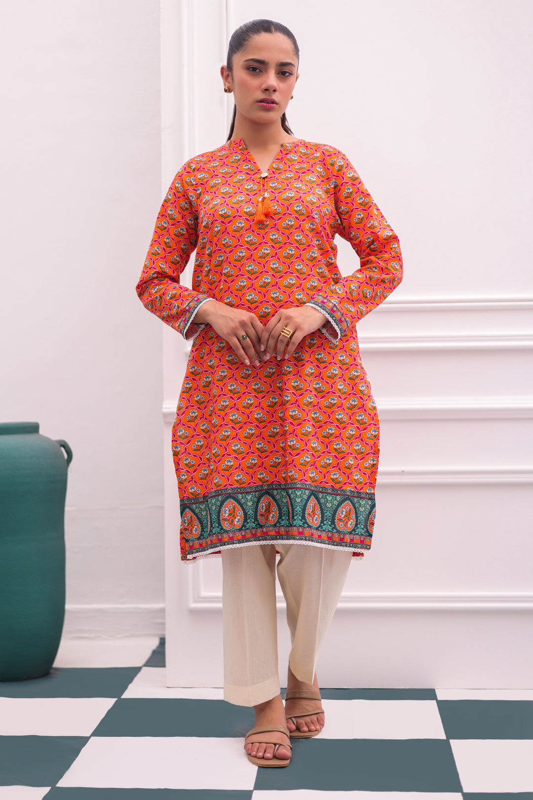 Zellbury | Summer Pret | Kurta - 2860