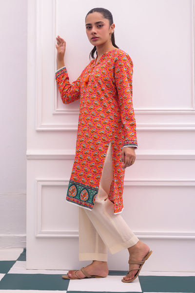 Zellbury | Summer Pret | Kurta - 2860 -  Zellbury Women Essential Pret - Original Designer Dress - House of Maryam