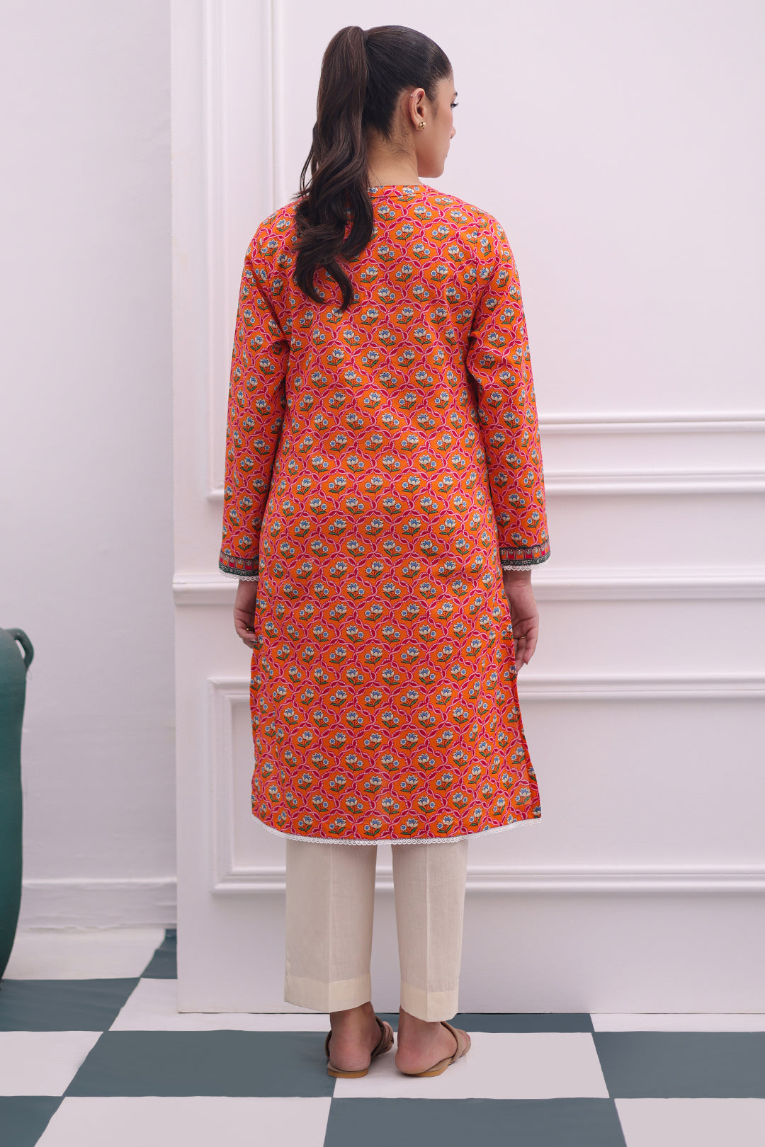 Zellbury | Summer Pret | Kurta - 2860 -  Zellbury Women Essential Pret - Original Designer Dress - House of Maryam