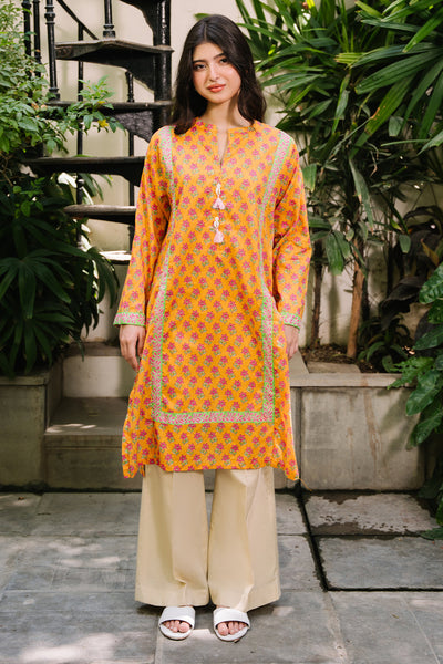 Zellbury | Summer Pret | Kurta - 2861 -  Zellbury Women Essential Pret - Original Designer Dress - House of Maryam