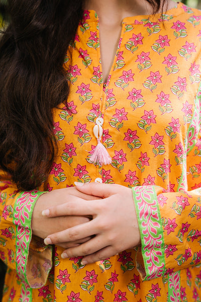 Zellbury | Summer Pret | Kurta - 2861 -  Zellbury Women Essential Pret - Original Designer Dress - House of Maryam