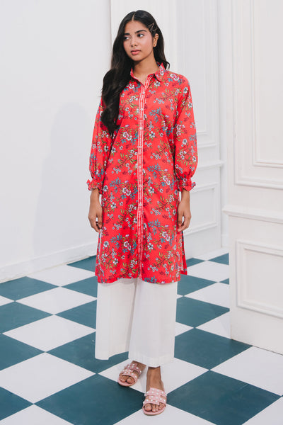Zellbury | Summer Pret | Kurta - 2862 -  Zellbury Women Essential Pret - Original Designer Dress - House of Maryam