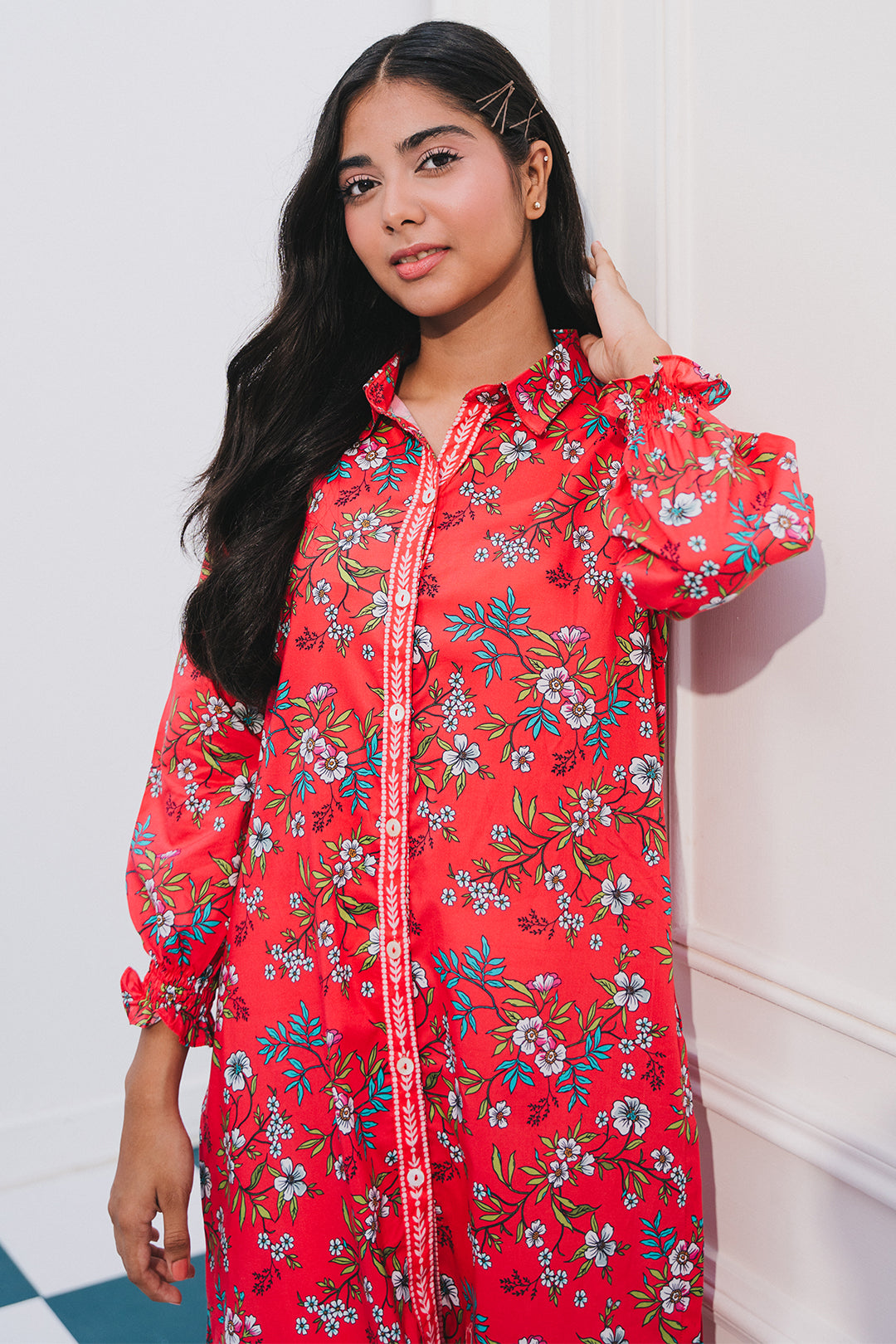 Zellbury | Summer Pret | Kurta - 2862 -  Zellbury Women Essential Pret - Original Designer Dress - House of Maryam