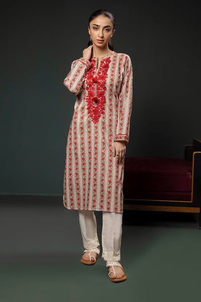 Zellbury | Summer Pret | Embroidered Kurta - 2864 -  Zellbury Women Essential Pret - Original Designer Dress - House of Maryam