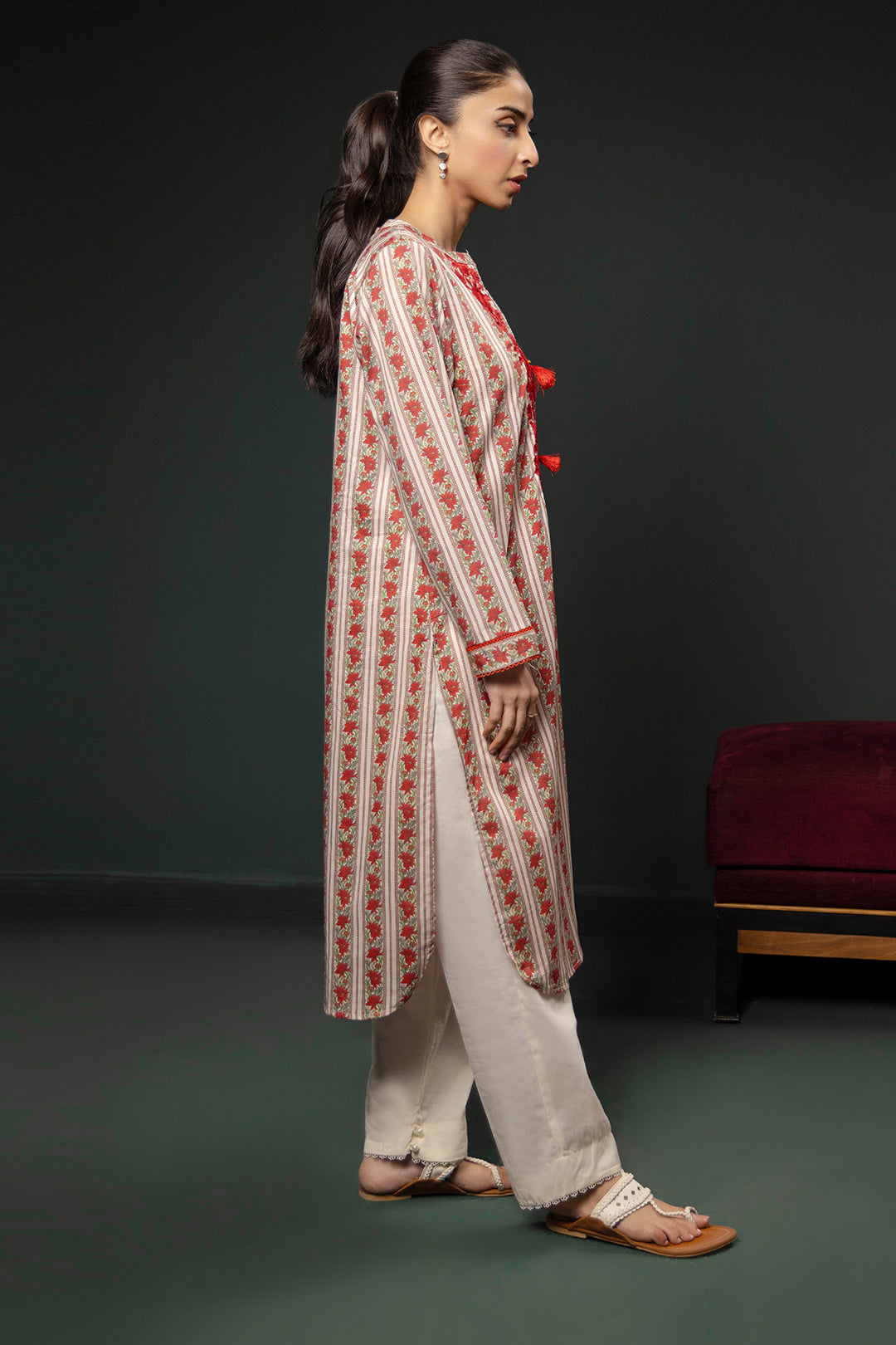 Zellbury | Summer Pret | Embroidered Kurta - 2864 -  Zellbury Women Essential Pret - Original Designer Dress - House of Maryam