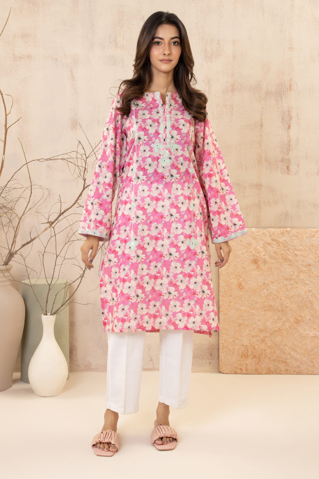 Zellbury | Summer Pret | Embroidered Kurta - 2865 -  Zellbury Women Essential Pret -  House of Maryam