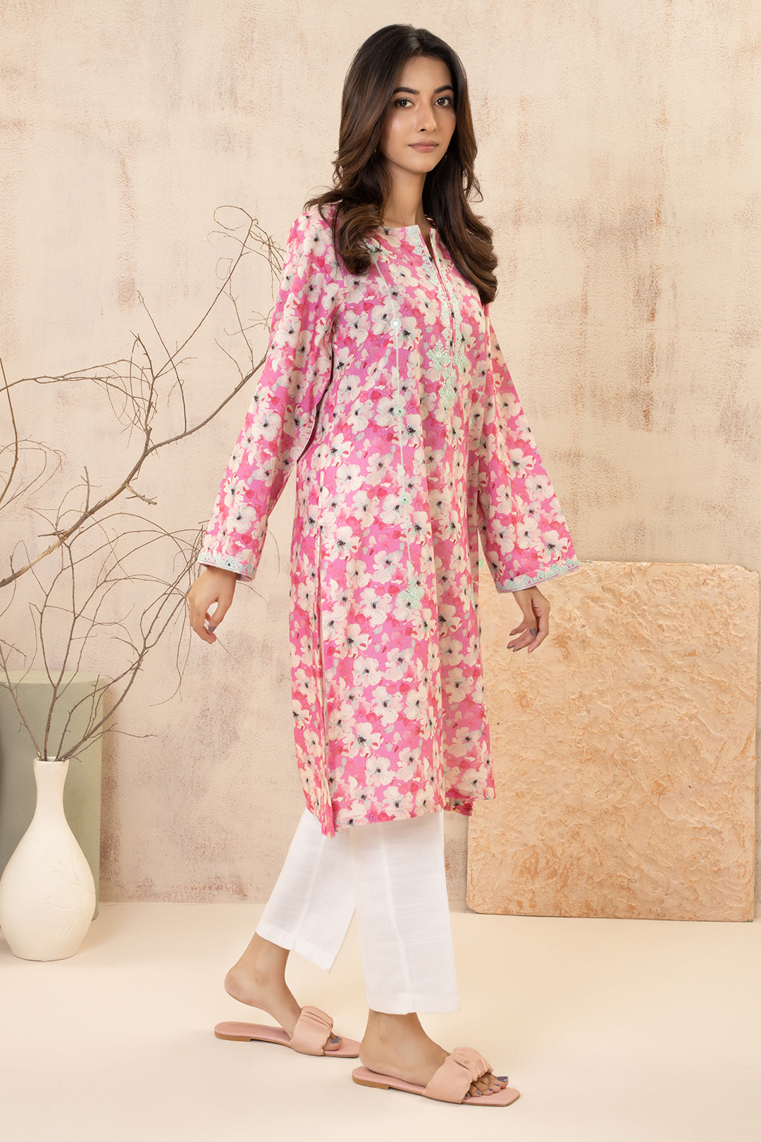 Zellbury | Summer Pret | Embroidered Kurta - 2865 -  Zellbury Women Essential Pret -  House of Maryam