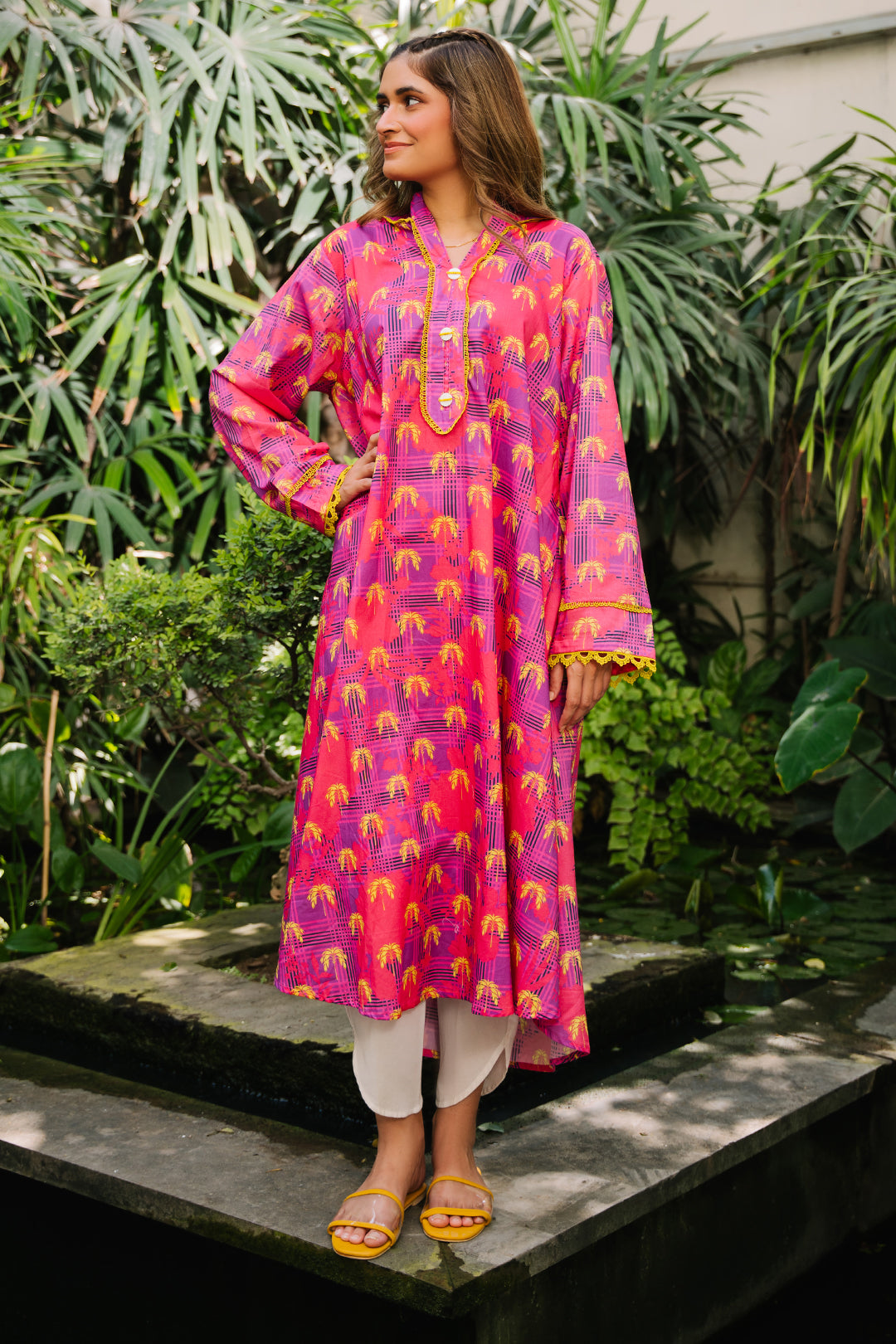 Zellbury | Summer Pret | Kurta - 2866 -  Zellbury Women Essential Pret - Original Designer Dress - House of Maryam