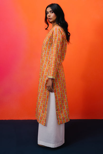 Zellbury | Summer Pret | Kurta - 2894 -  Zellbury Women Essential Pret - Original Designer Dress - House of Maryam