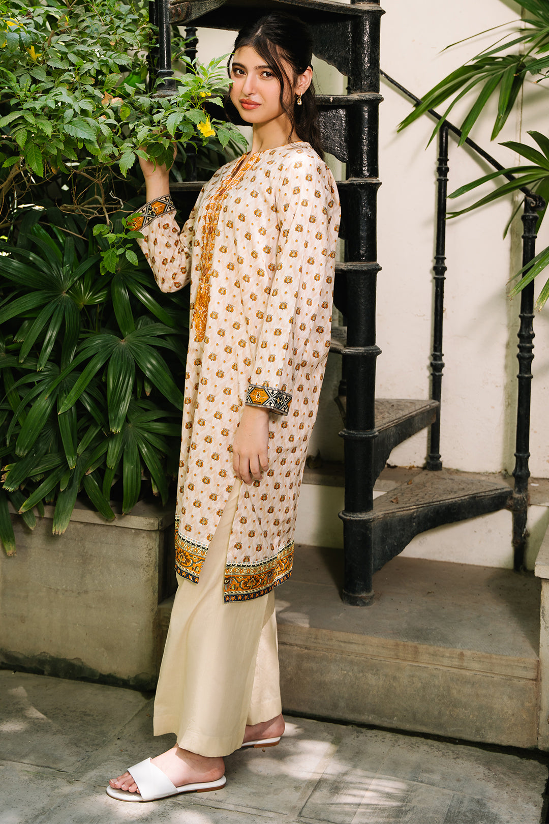 Zellbury | Summer Pret | Embroidered Kurta - 2896 -  Zellbury Women Essential Pret - Original Designer Dress - House of Maryam