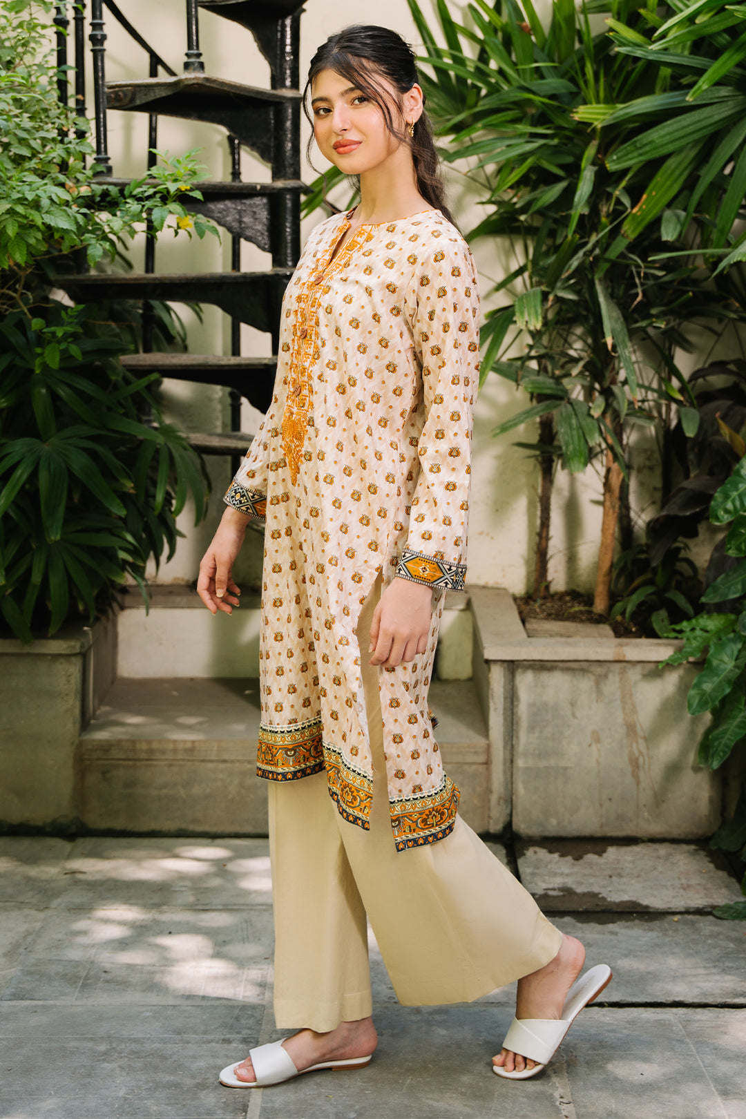Zellbury | Summer Pret | Embroidered Kurta - 2896 -  Zellbury Women Essential Pret - Original Designer Dress - House of Maryam
