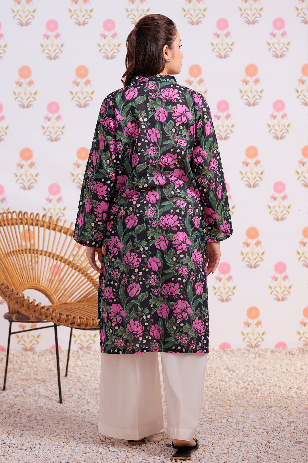 Zellbury | Winter Pret | Kurta - 3178 -  Zellbury Women Essential Pret - Original Designer Dress - House of Maryam